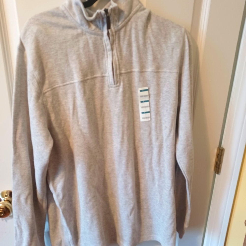 NWT Old Navy, Men's Zip Collar Sweater - Pull over, size Large, style 175/108A